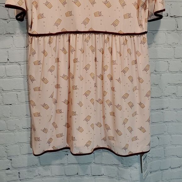 Harkel Maple Jersey Dress in pink dogwood mix NWT - Picture 3 of 13